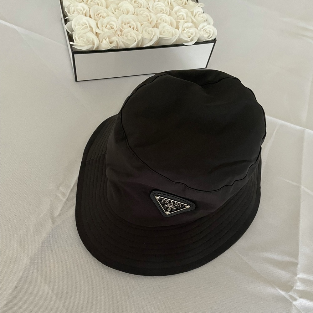 Not genuine Prada  . Like Prada hat